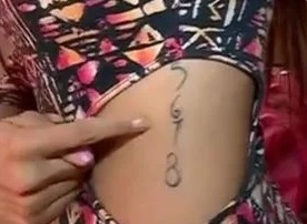 Krissann Barretto tattoo