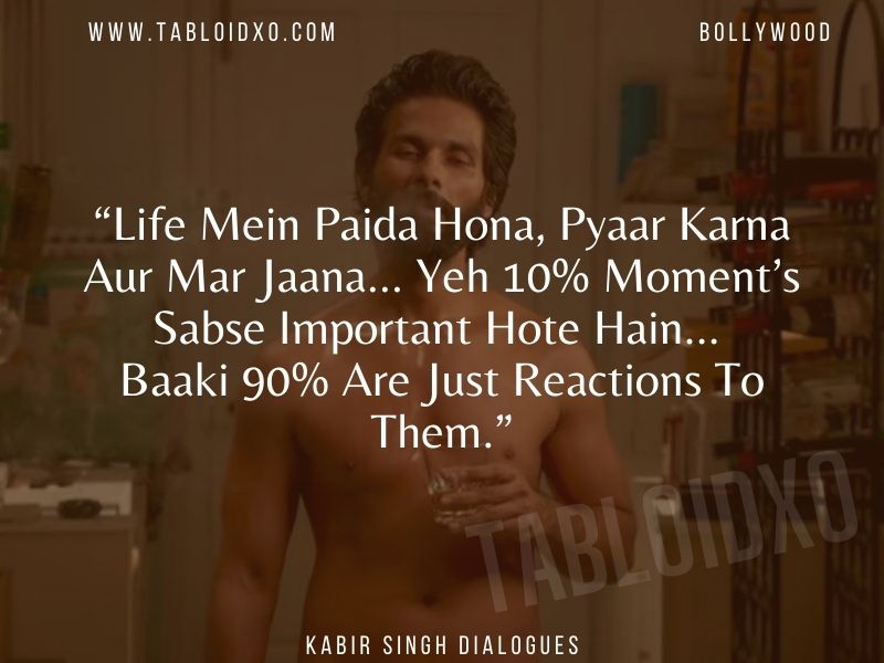 kabir singh dialogue