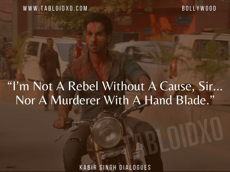 kabir singh dialogue