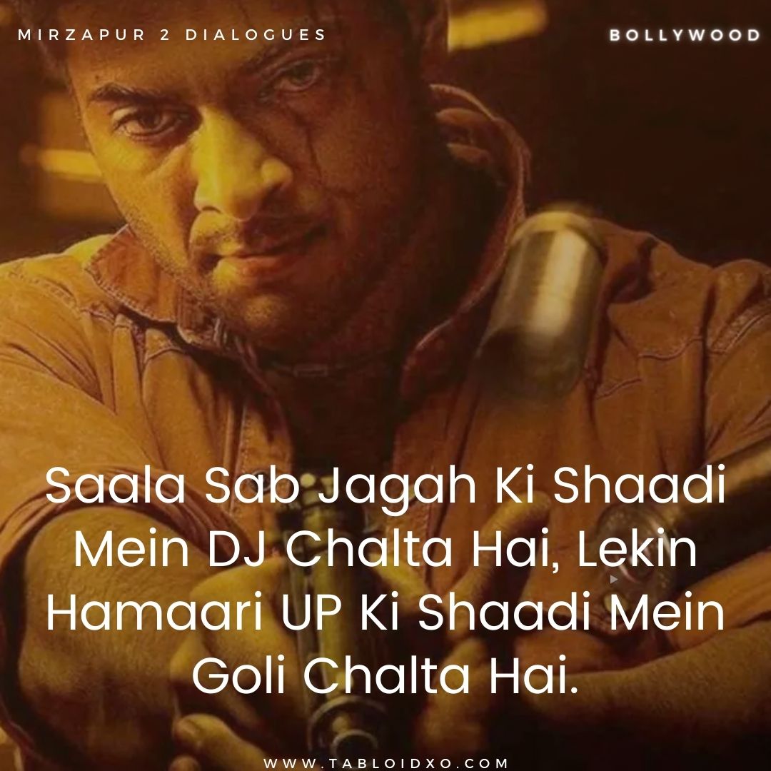 Mirzapur dialogues