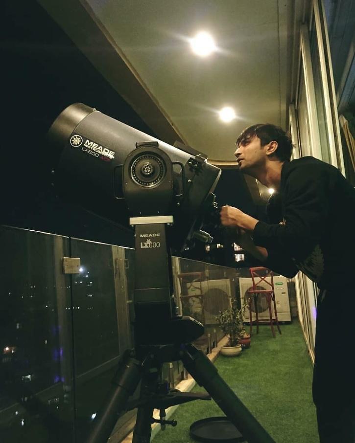 Sushant Singh Rajput telescope