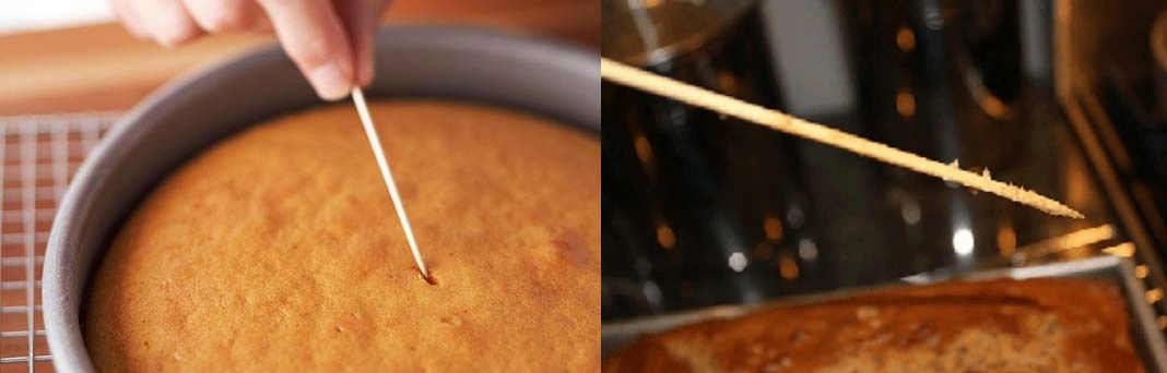 toothpick cake test