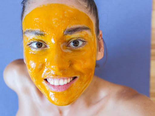 Turmeric face pack