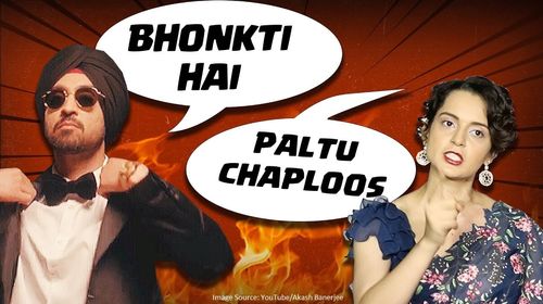 diljit and kangana fight