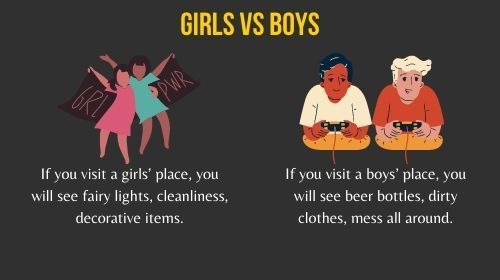 girls vs boys