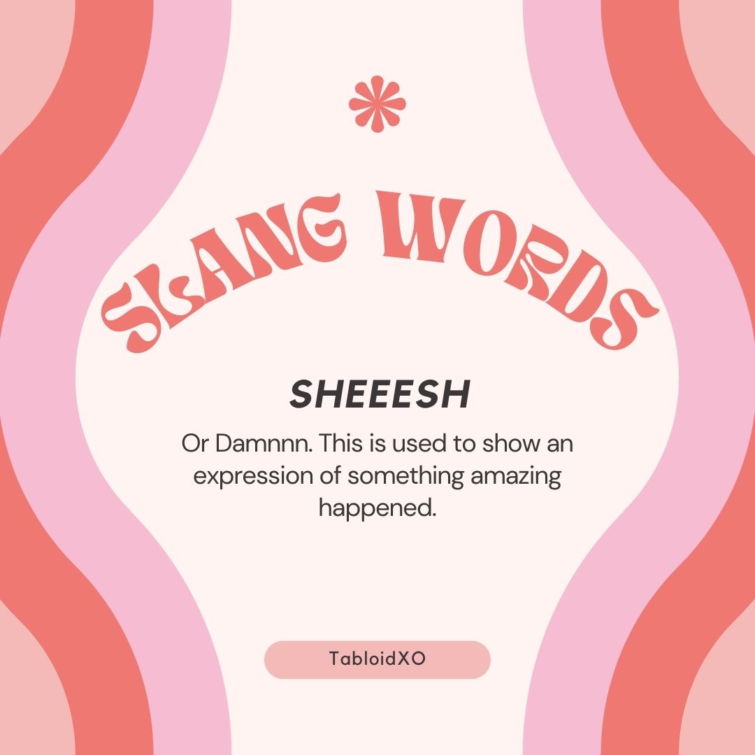 millennials slang words