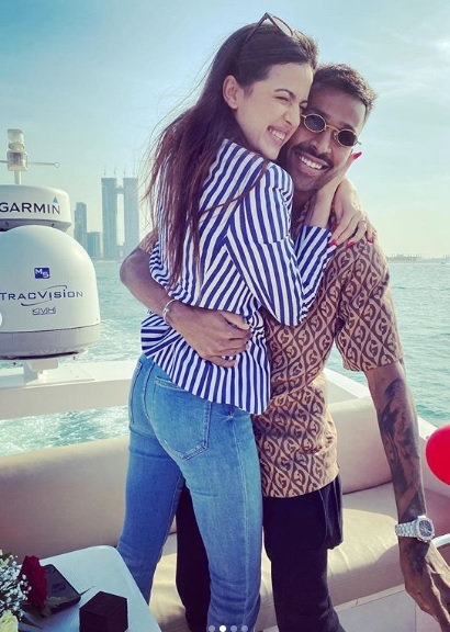 Hardik Pandya girlfriend natasa Stankovic.