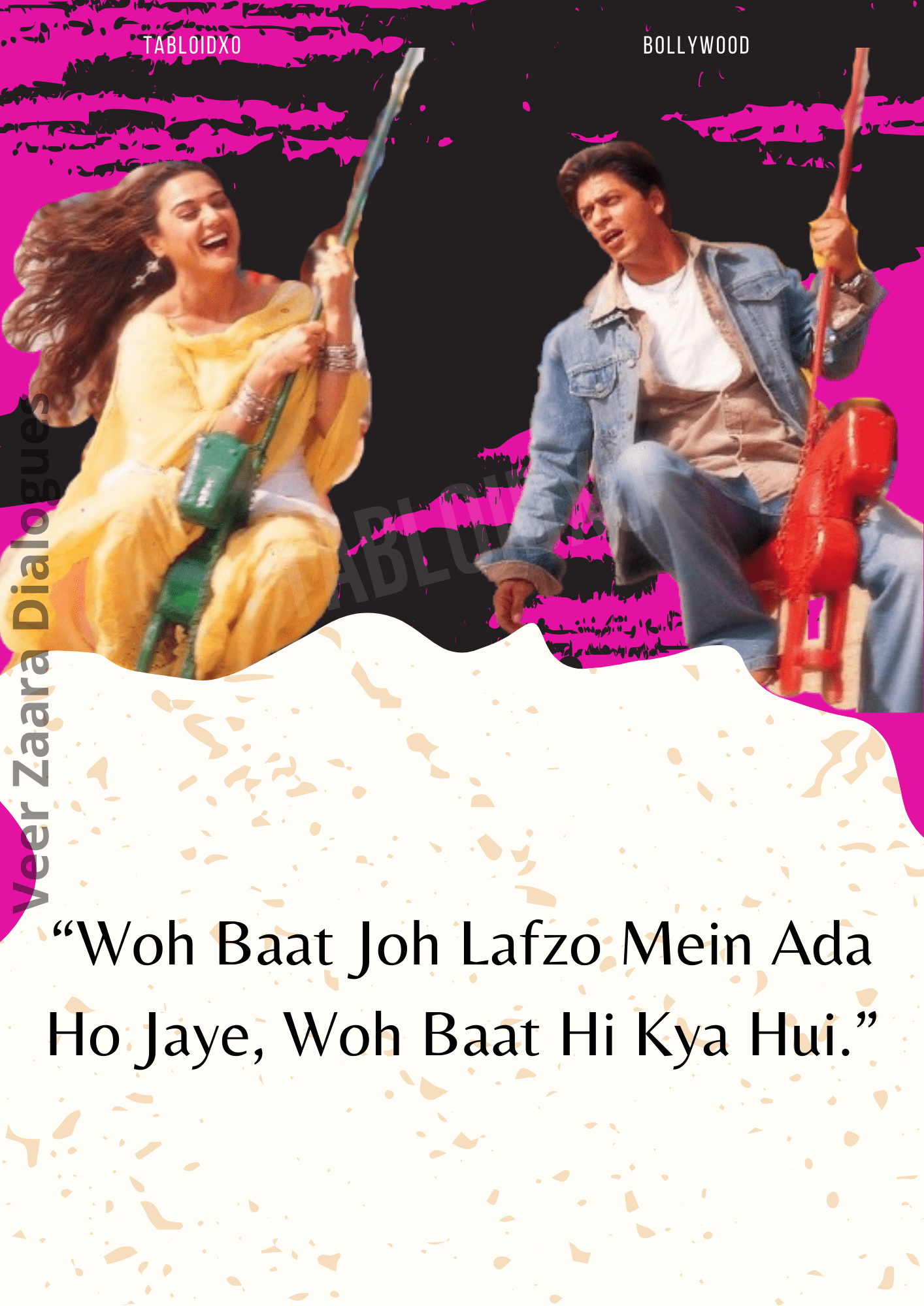 veer zaara dialogue