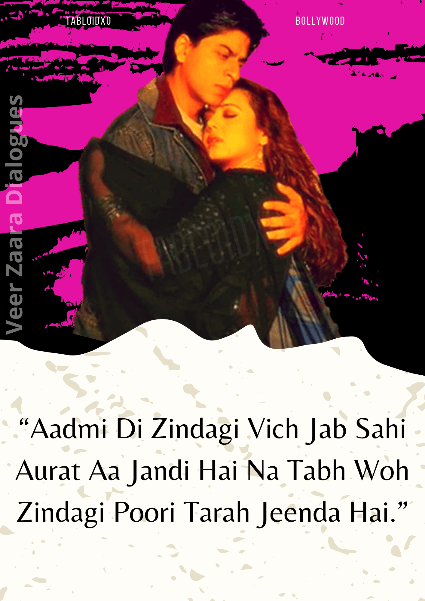 veer zaara dialogue