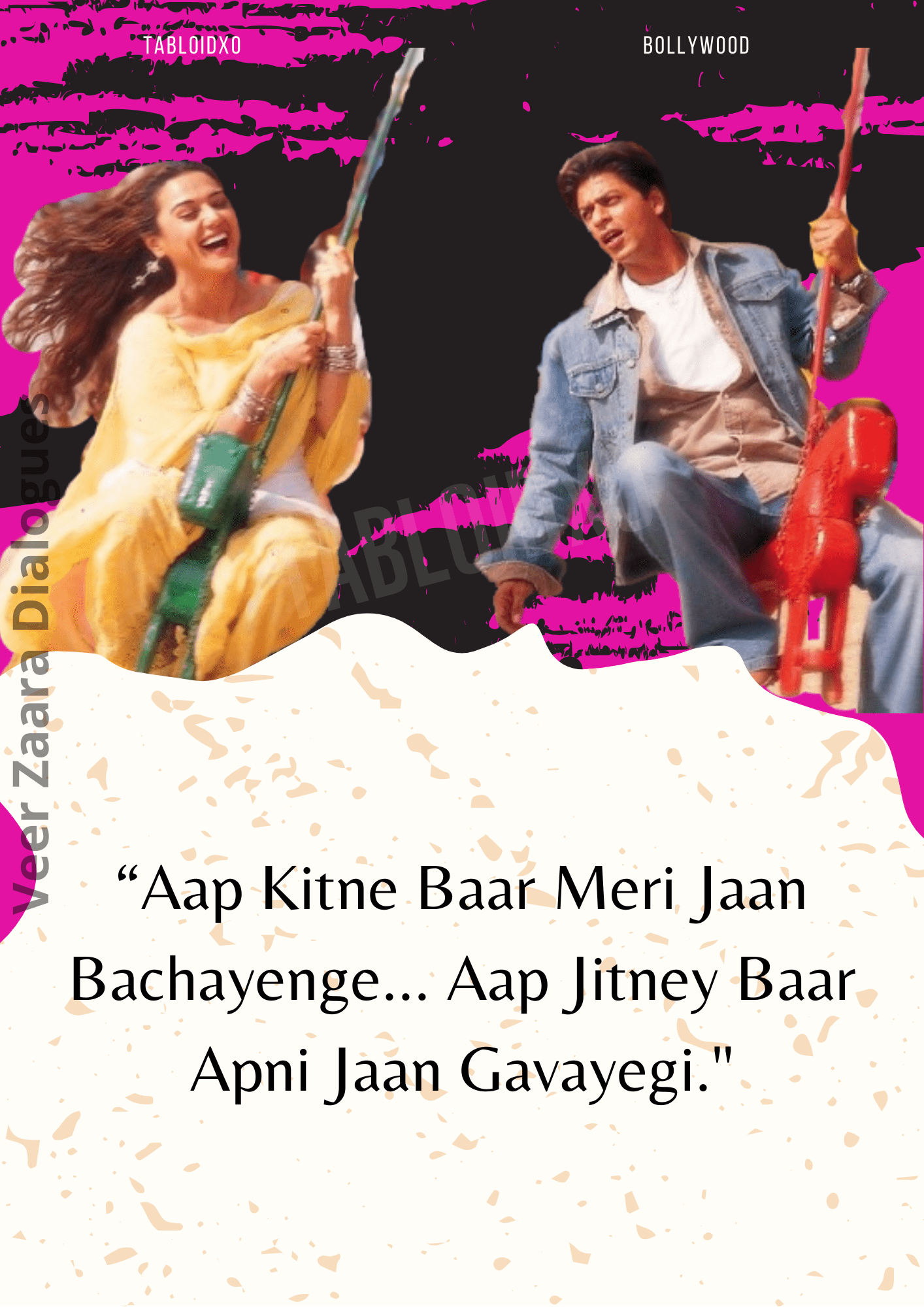 veer zaara dialogue