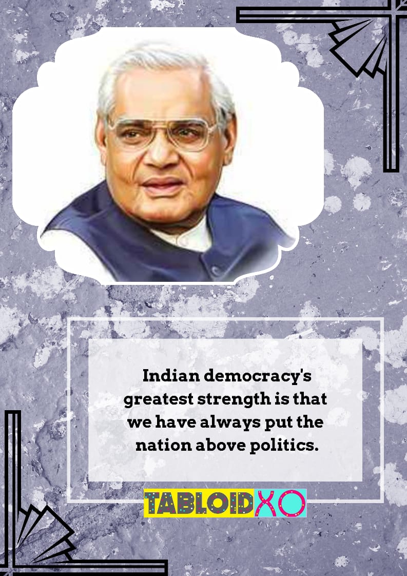 atal bihari vajpayee quotes