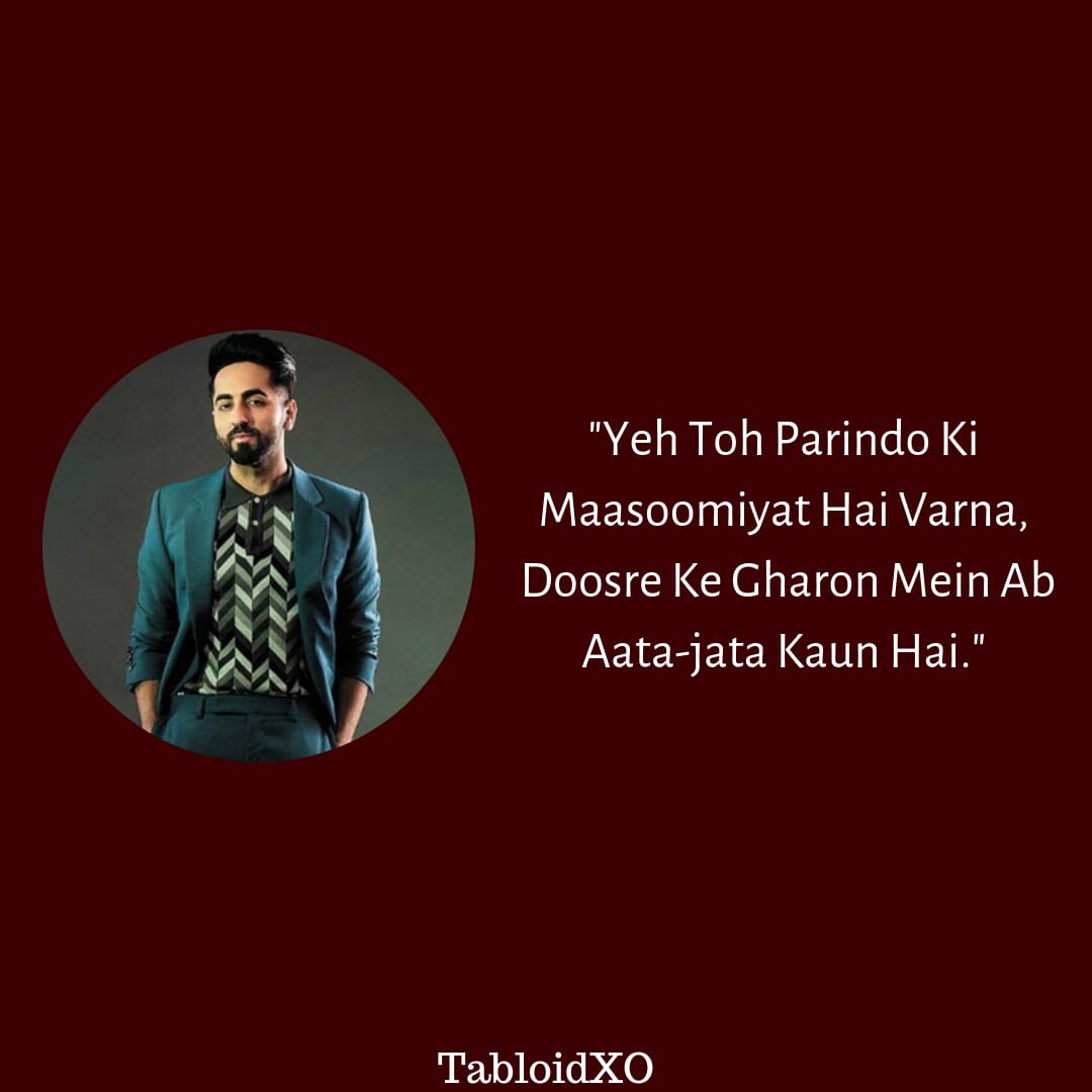 ayushmann khurrana poetry