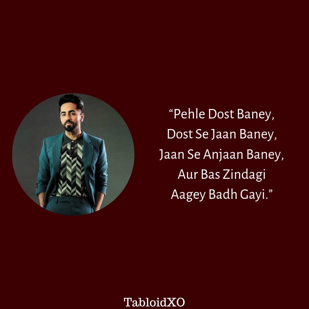 ayushmann khurrana poetry