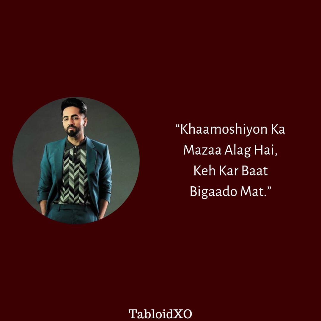 ayushmann khurrana poetry