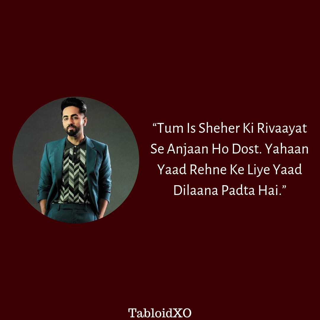 ayushmann khurrana poetry