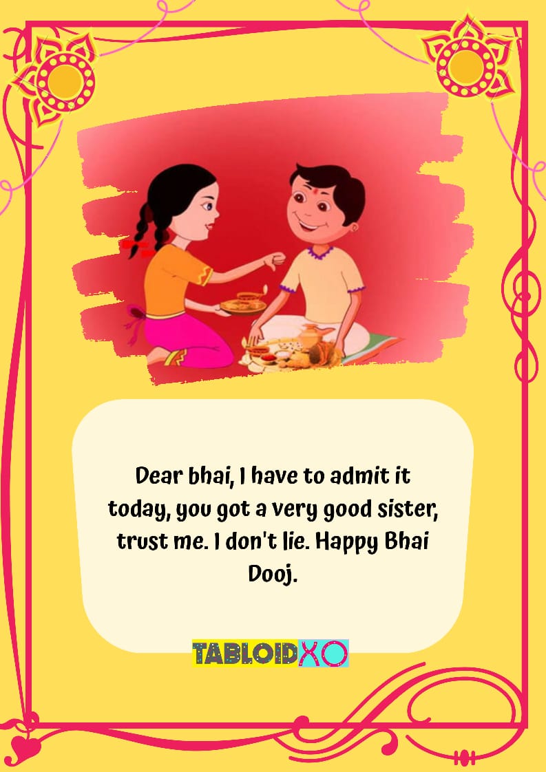 Shower These Newest Bhai Dooj Wishes, Quotes & Greetings On Siblings.
