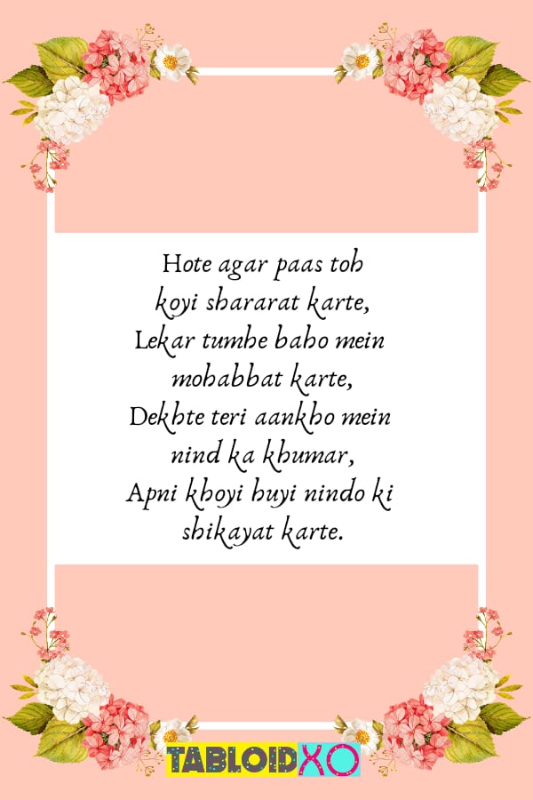 romantic love shayari