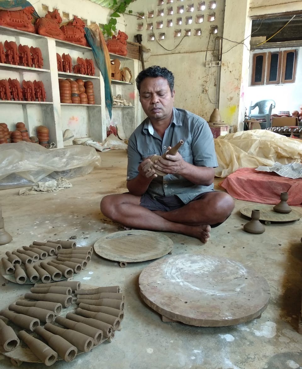 earthen diya