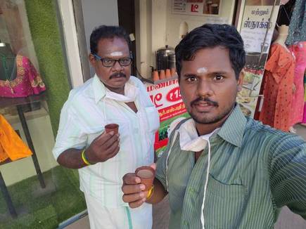 edible cups tea