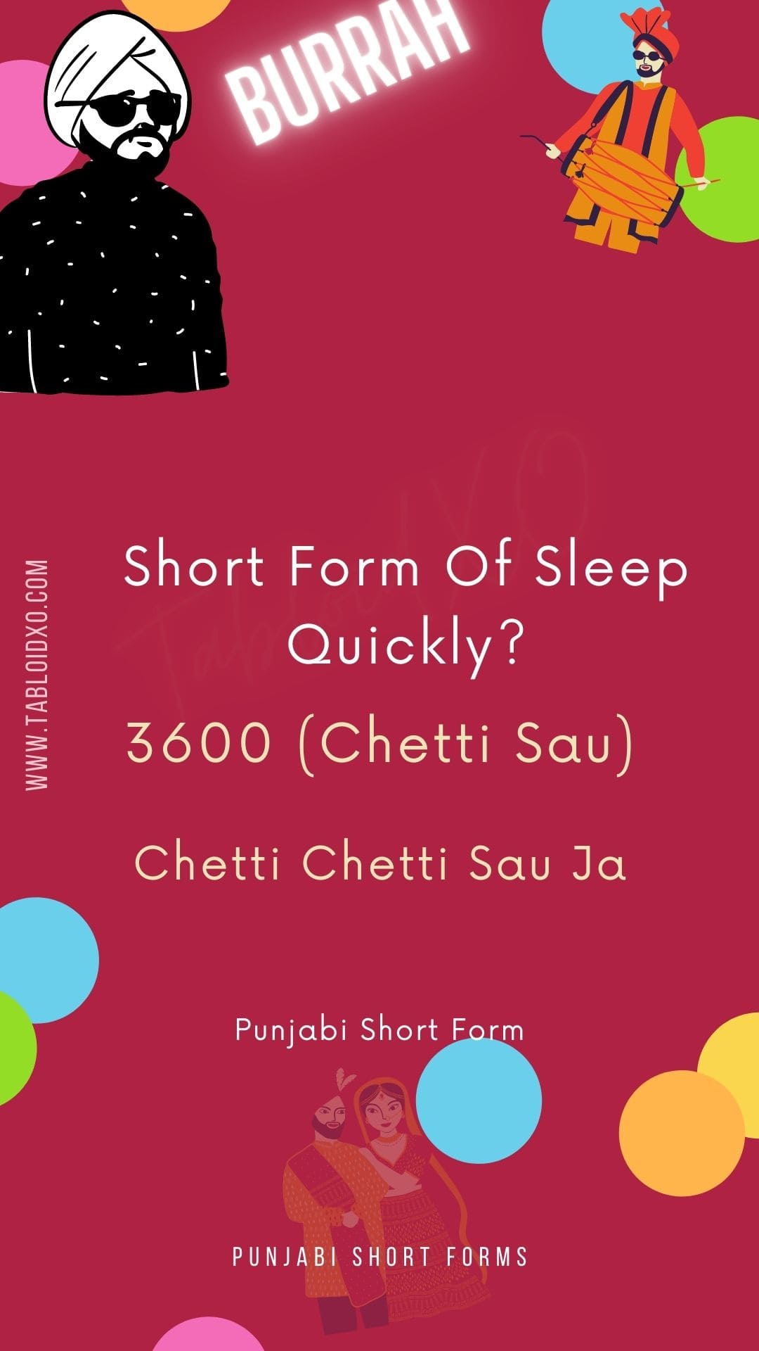 punjabi short form