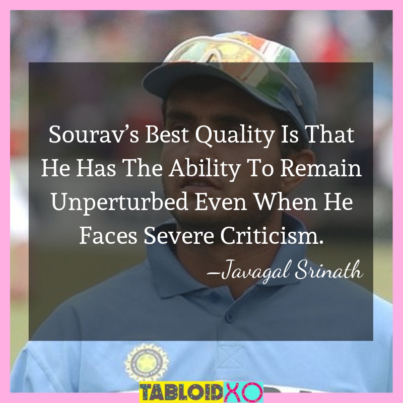 Sourav Ganguly quotes