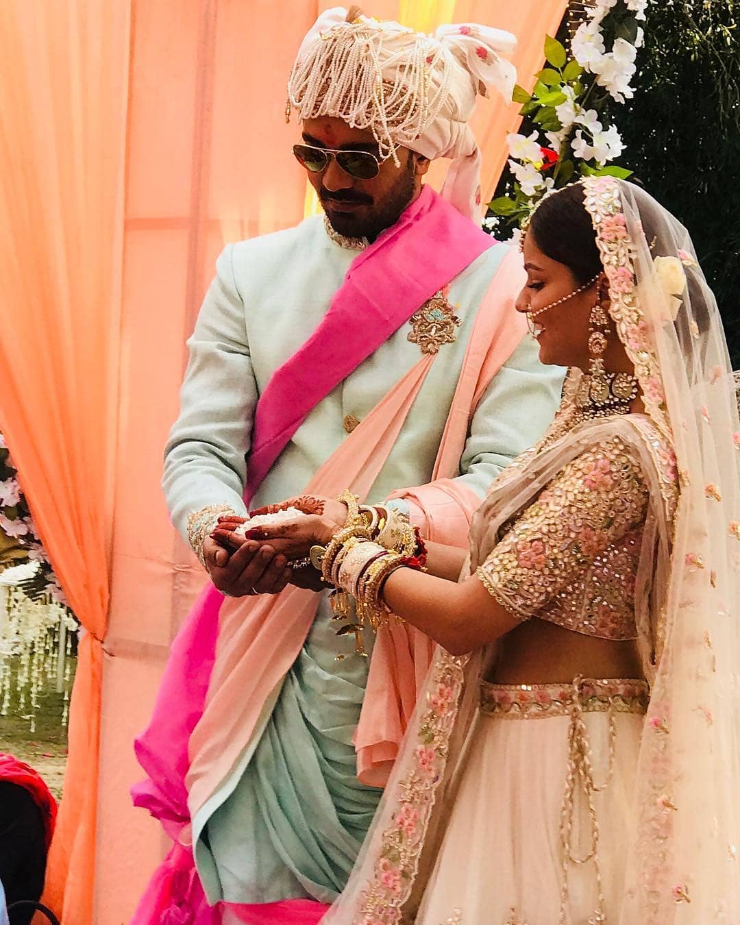 rubina dilaik wedding pics