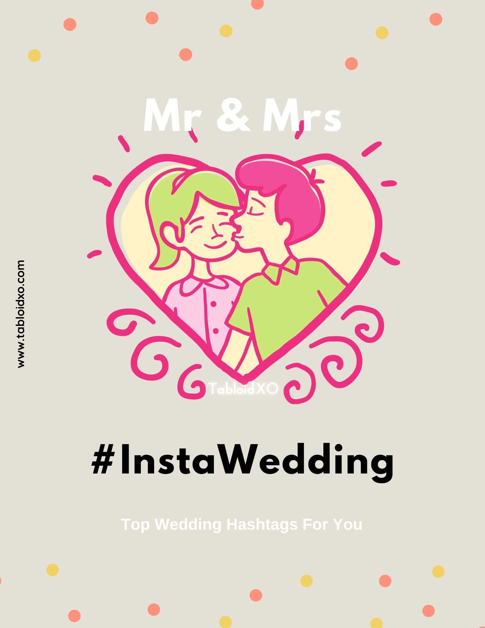 wedding hashtags