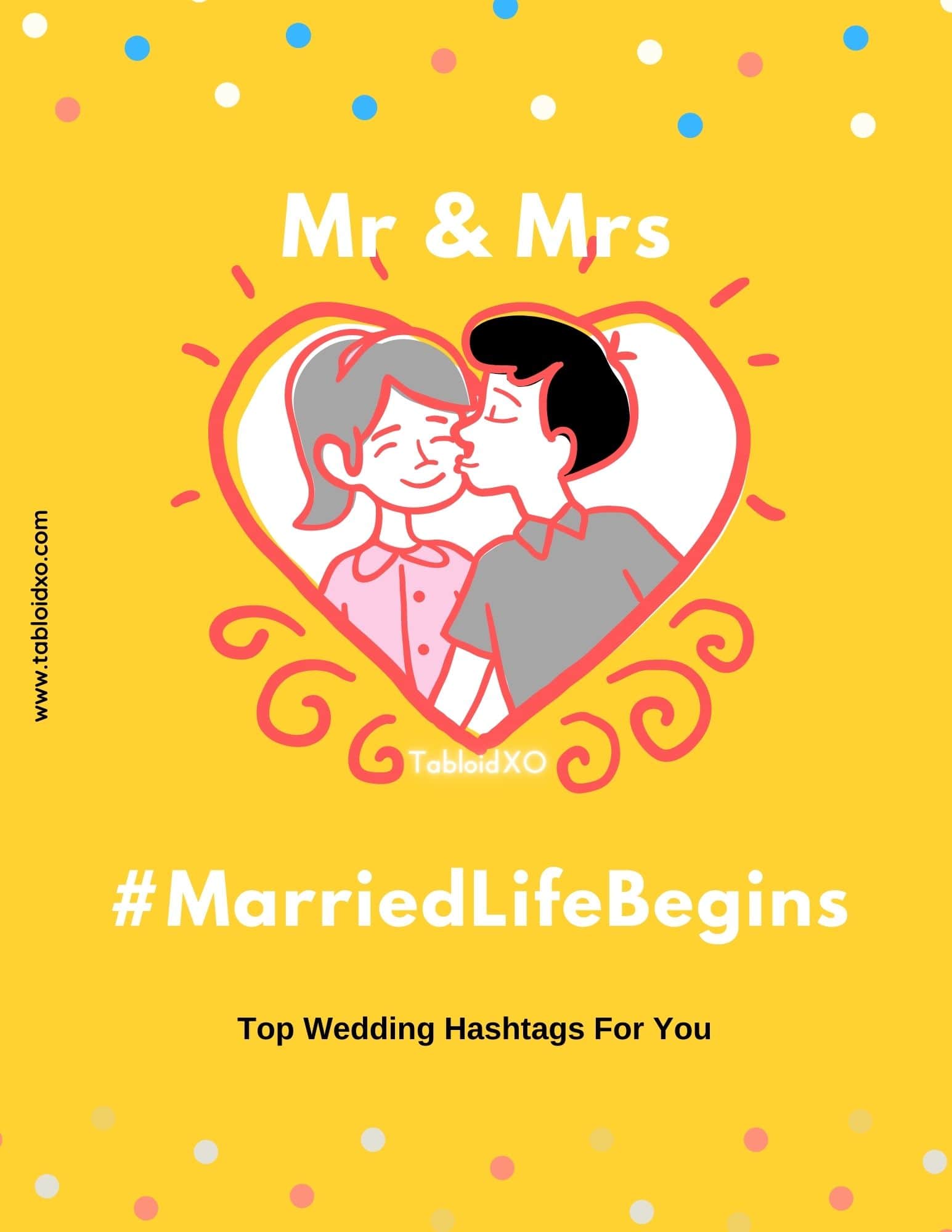 wedding hashtags