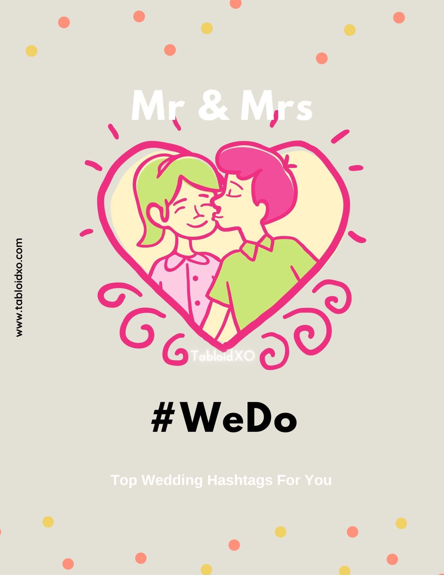 wedding hashtags