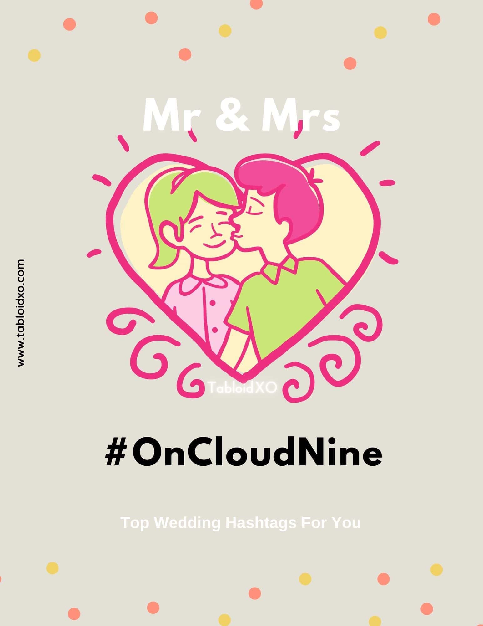 wedding hashtags